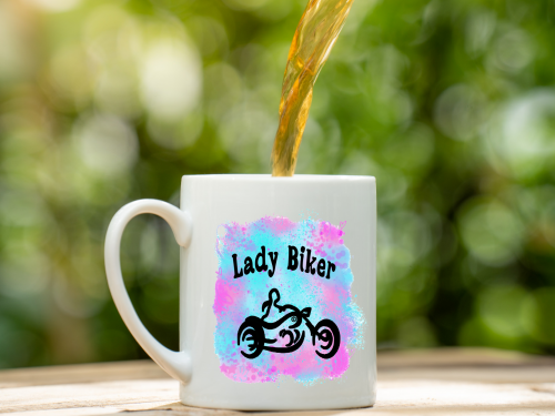 female riders, lady biker, biker chick, girl keyring, biker, motorbike, motorcycle keyring, mug, biker, lady biker chopper mug