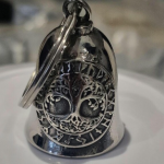 Guardian bell, gremling bell, motorbike bell, motorcycle bell tree of life