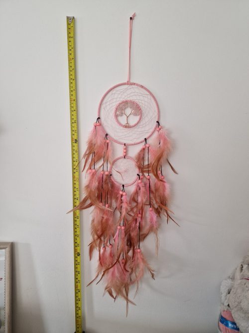 Dream Catcher Three Of Life - Soft Pink - Image 2