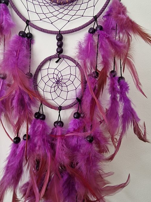 Dream Catcher Three Of Life - Purple - Image 3